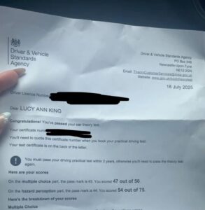 theory test booking uk​